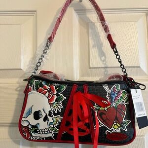 Ed Hardy shoulder and crossbody bag